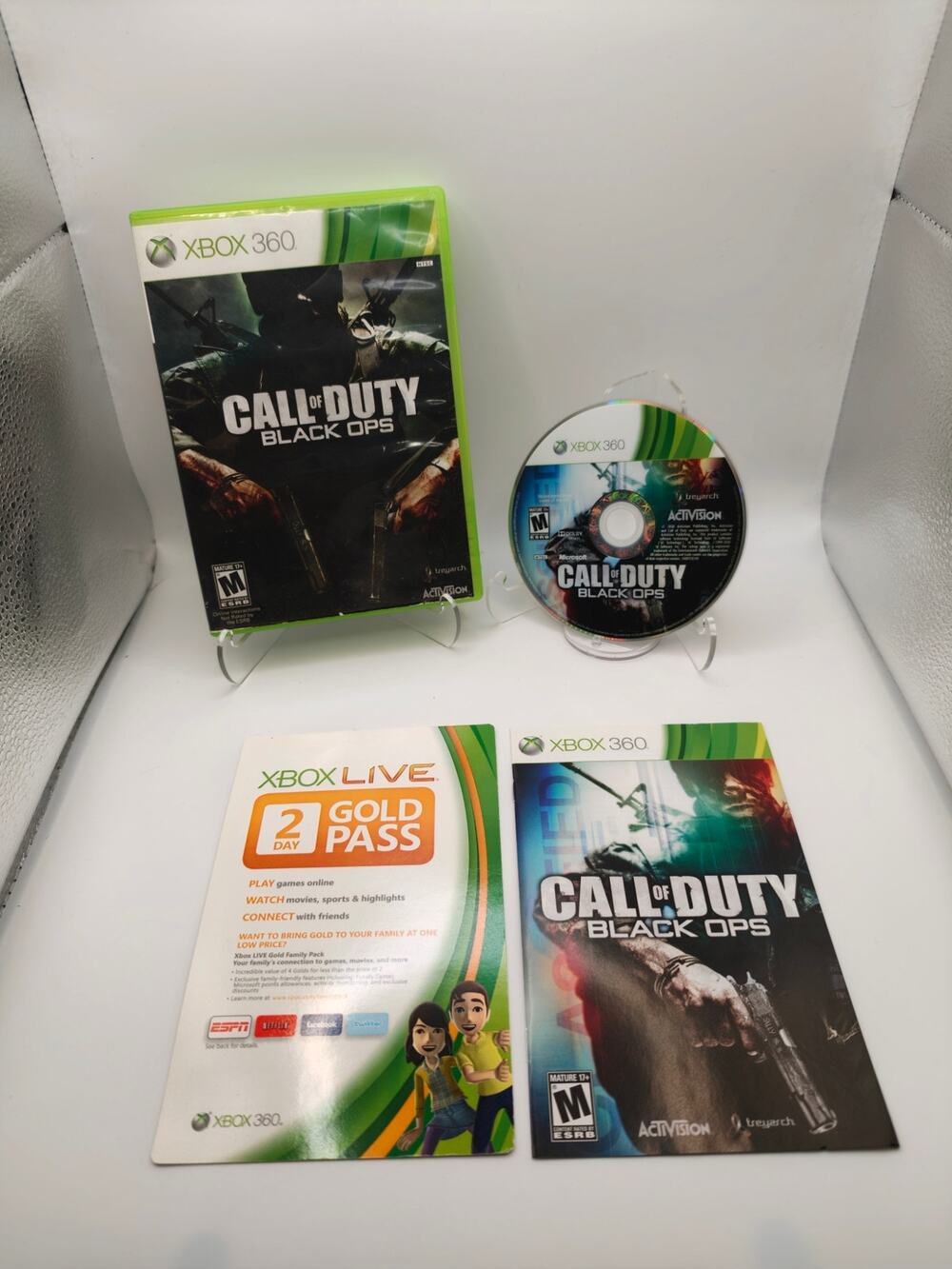 Call of Duty Black Ops Xbox 360 CIB Complete Tested